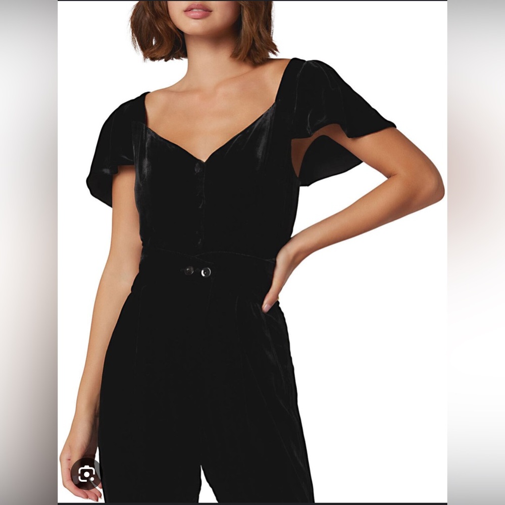 JOIE velvet juniper top